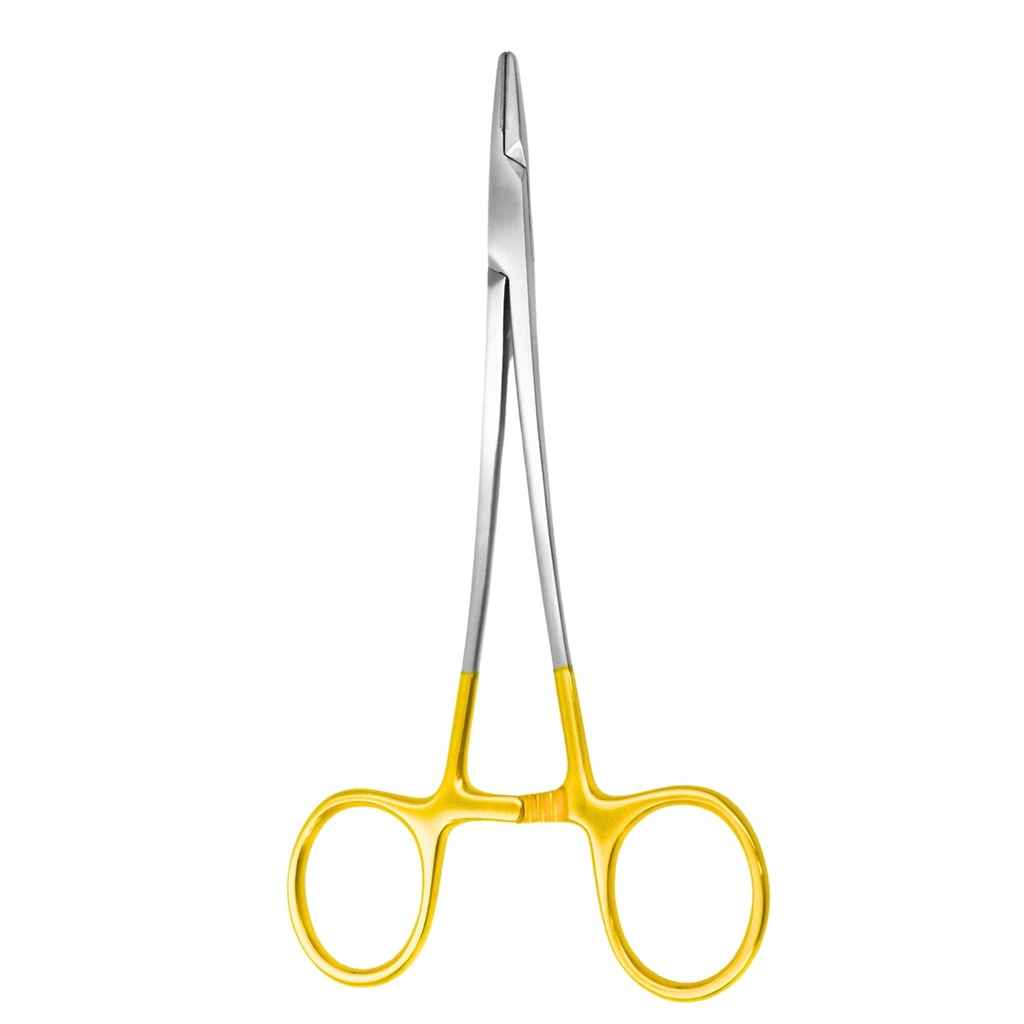 Crile-Wood Needle Holder, Straight, 18cm, TC | ErgoDenta