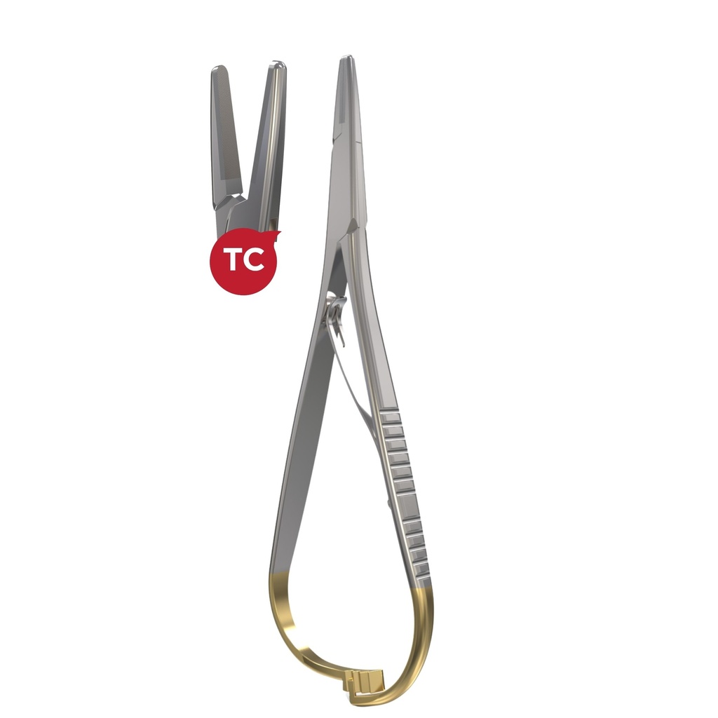 Mathieu Needle Holder, Curved, 14cm, TC