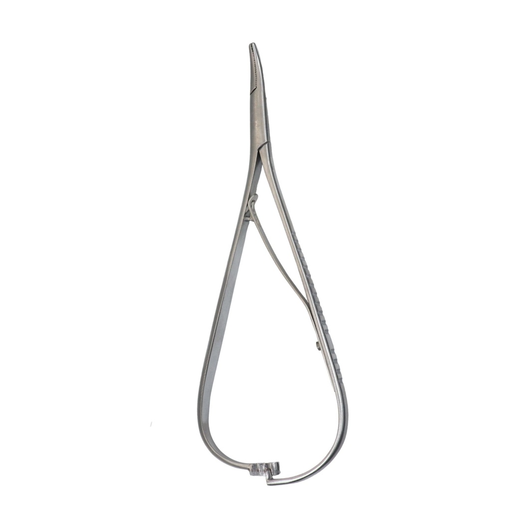Mathieu Needle Holder, Curved | ErgoDenta
