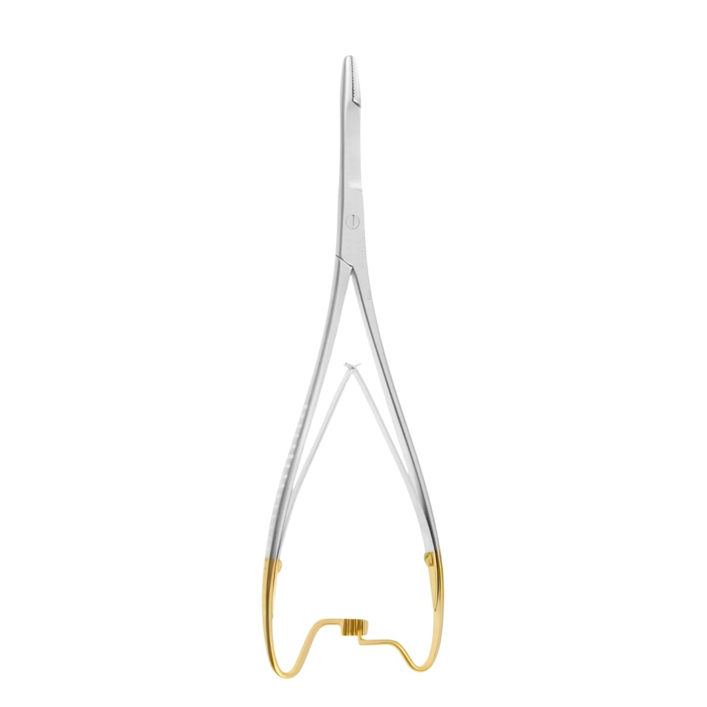 Mathieu Olsen Needle Holder, Straight, 17cm, TC | ErgoDenta