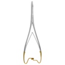 Mathieu Olsen Needle Holder, Straight, 17cm, TC