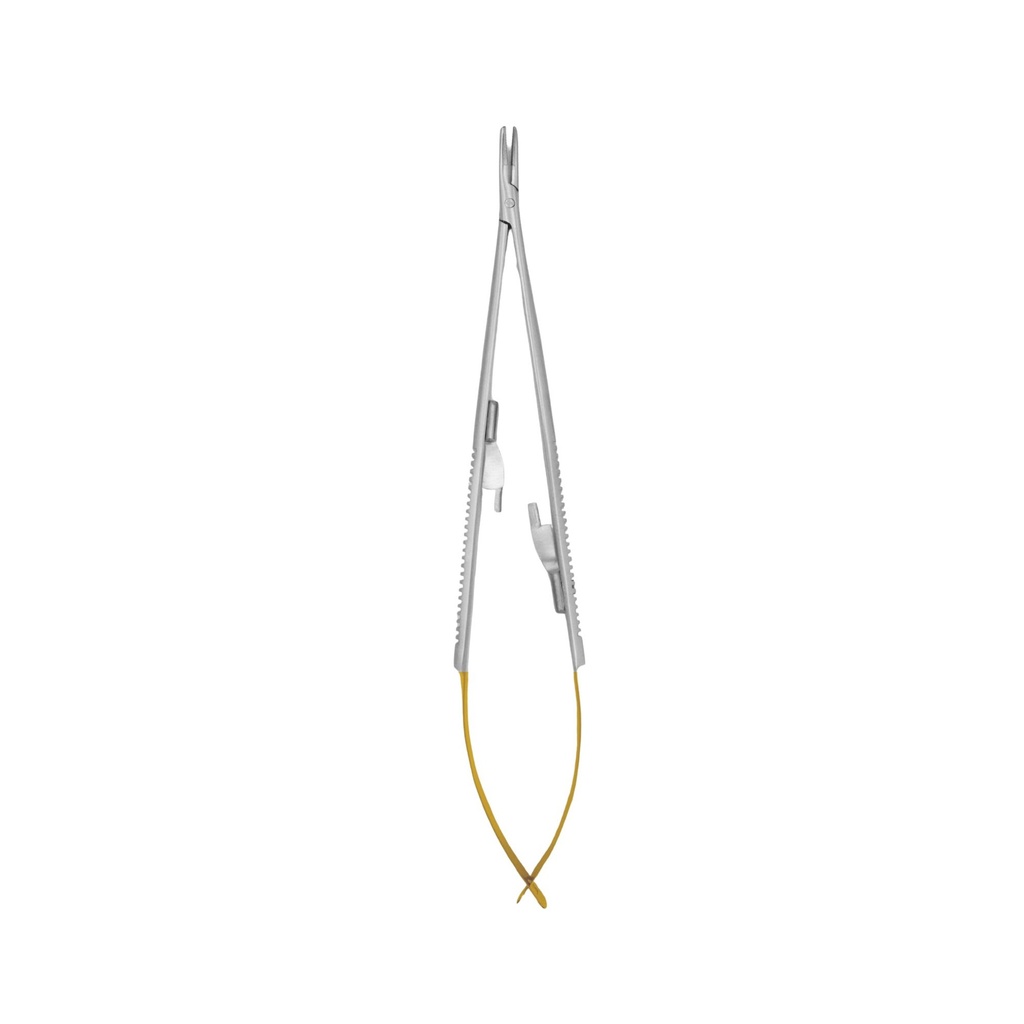 Castervejio Micro Needle Holder, Straight, 14cm, TC | ErgoDenta