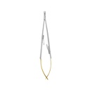 Castervejio Micro Needle Holder, Straight, 14cm, TC | ErgoDenta