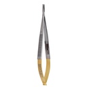 Castervejio Micro Needle Holder, Straight, 14cm, TC