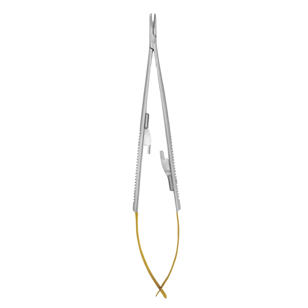 Castervejio Micro Needle Holder, Straight, 18cm, TC | ErgoDenta