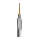 Luxating Elevator Gold, Curved, 2.5mm — Standard Handle | ErgoDenta