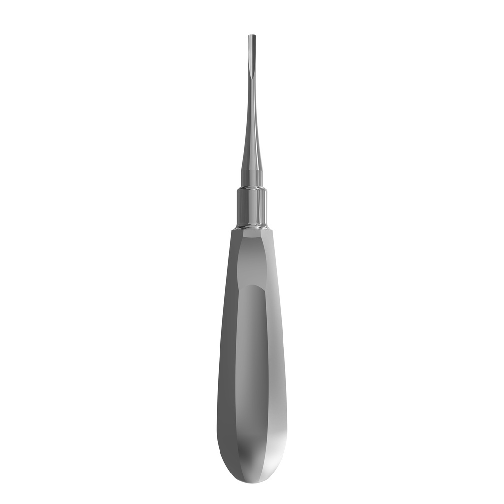 Luxating Elevator, Curved, 3mm — Classic Handle | ErgoDenta