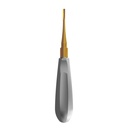 Luxating Elevator Gold, Curved, 3mm