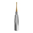 Luxating Elevator Gold,  Curved, 4mm