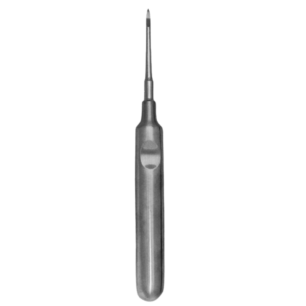 Heiderbrink Root Tip Elevator, Straight, Fig. 1, 2.5mm
