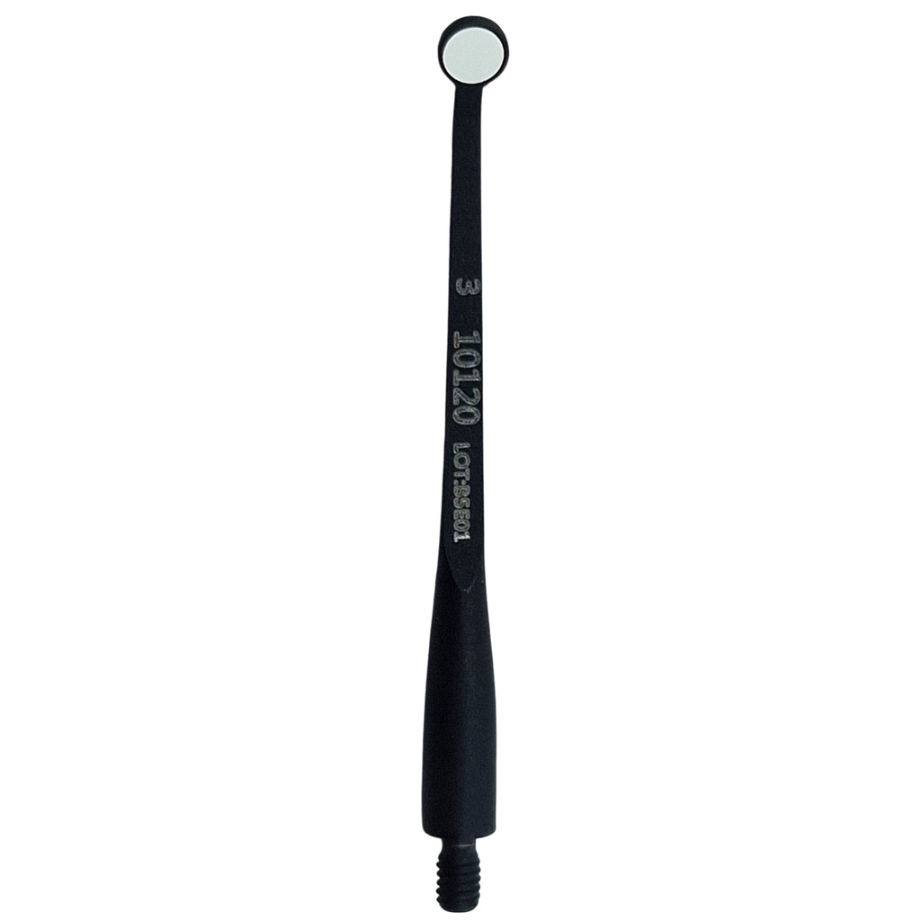 Microscopic HD Mouth , Mirror, 3mm, Black, Regular 1.5mm