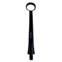 Microscopic HD Mouth , Mirror, 5mm, Black, Regular 1.5mm