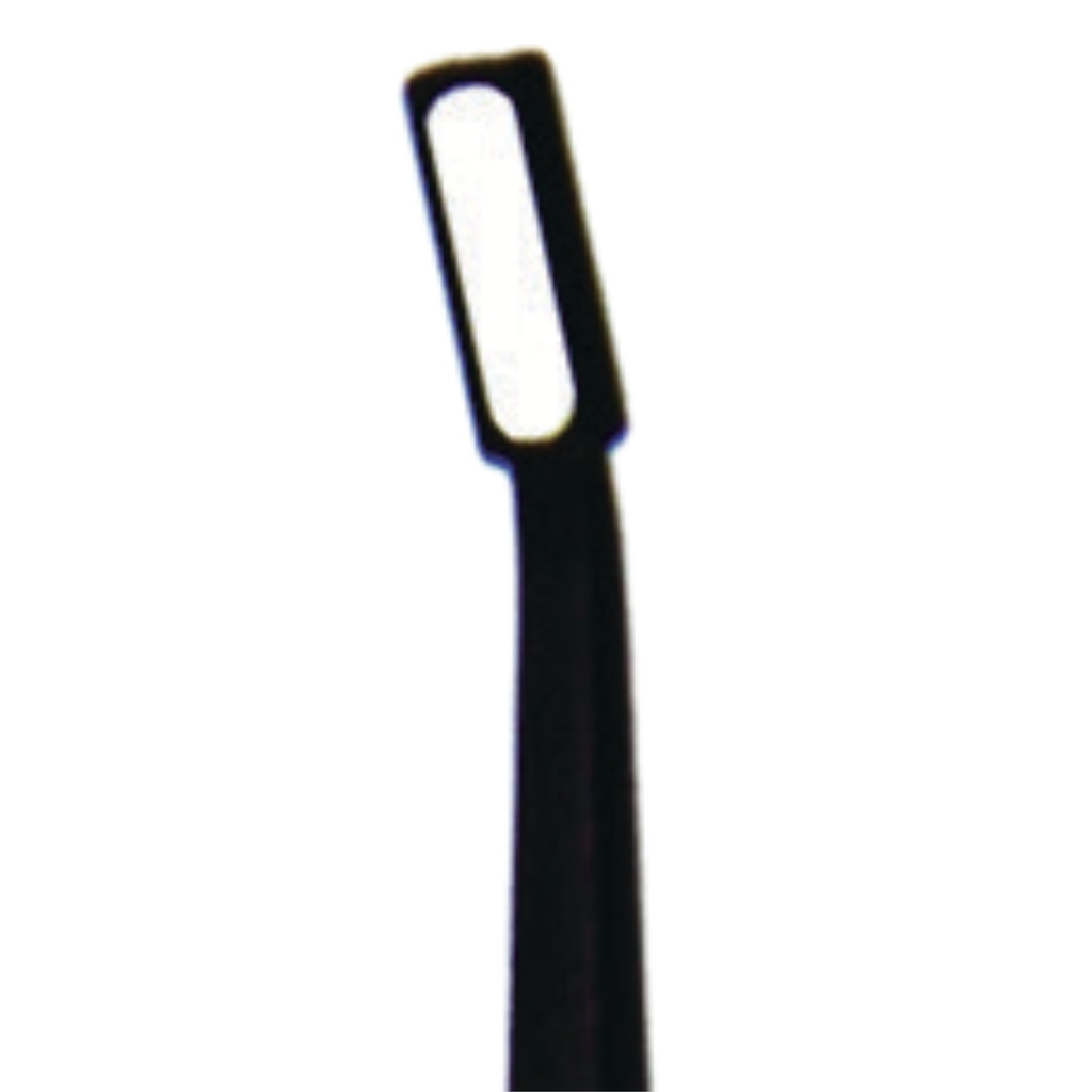 Microscopic HD Mouth Mirror, 2x7mm, Black, Regular 1.5mm