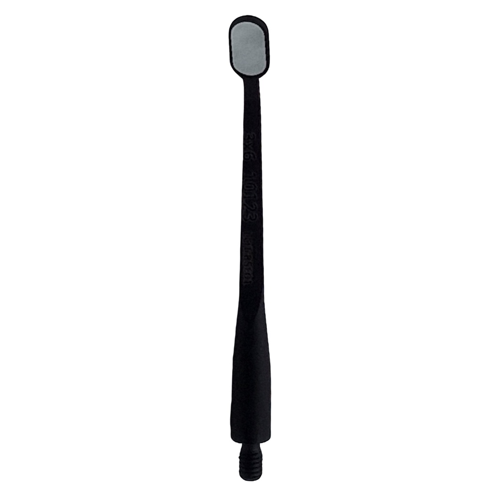 Microscopic HD Mouth Mirror, 3x6mm, Black, UltraThin 0.7mm