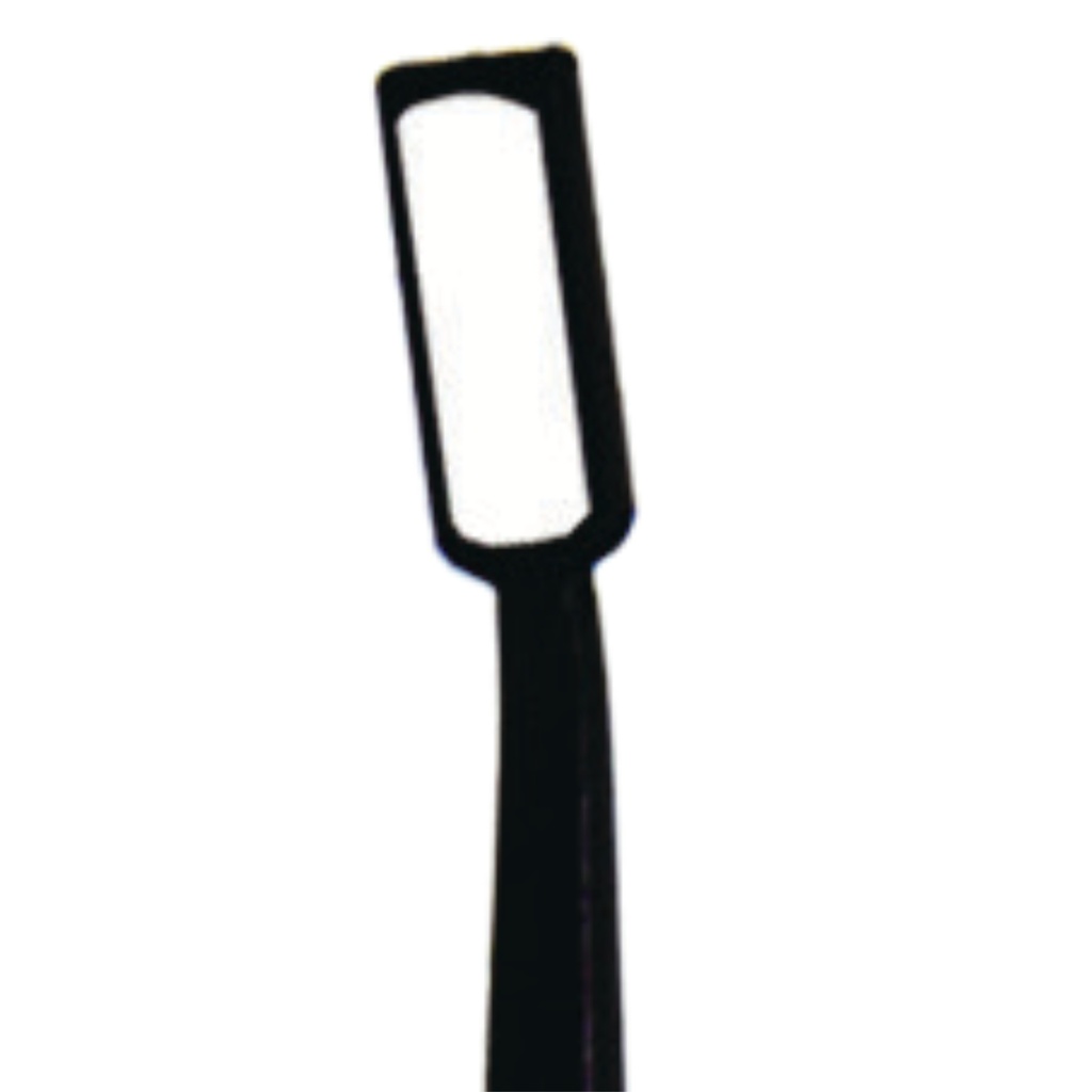 Microscopic HD Mouth Mirror, 3x9mm,  Black, Regular 1.5mm