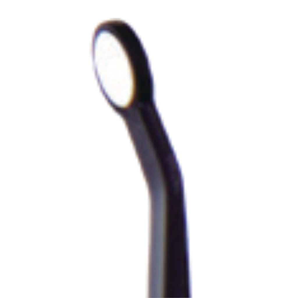 Microscopic HD Mouth Mirror, 7mm, Black, UltraThin 0.7mm