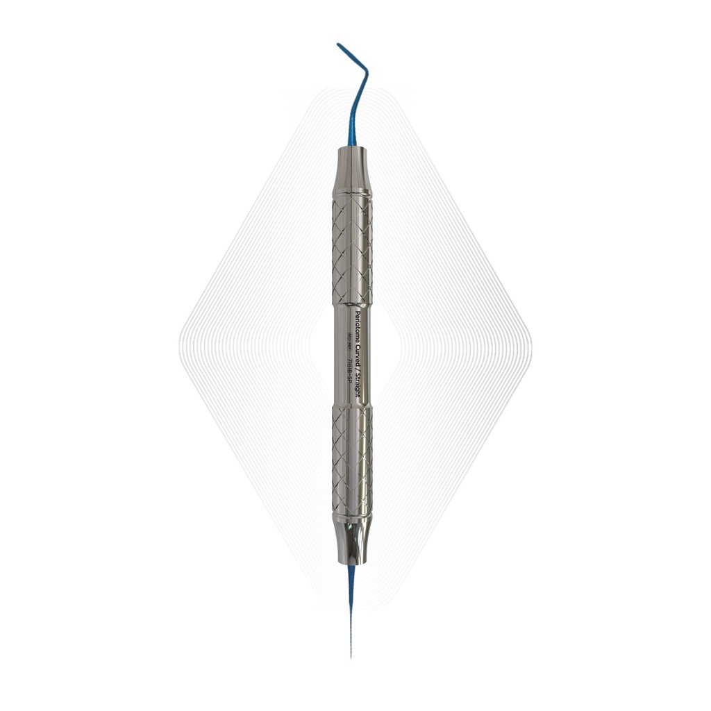 Periotome 1, Curved / Straight, 2.2mm-2.2mm