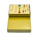 Bur Disinfection box resistant to high temperature and Pressure, Yellow | ErgoDenta