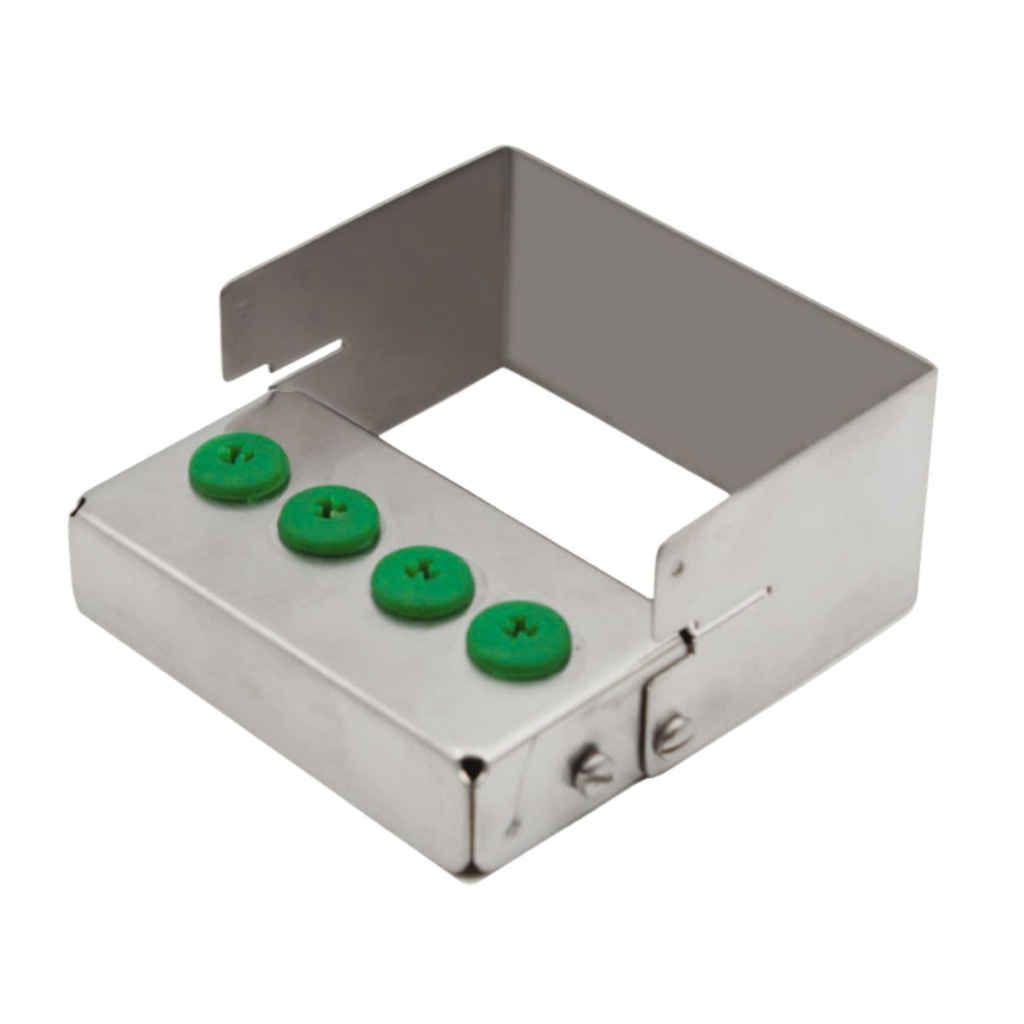 Bur Holder for 4, Green | ErgoDenta