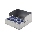 Bur Holder for 8, Blue | ErgoDenta