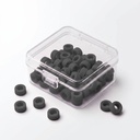 Color Coded Rings, Large, 25 pcs/box — Black | ErgoDenta