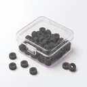 Color Coded Rings, Large, 25 pcs/box — Black | ErgoDenta