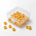Color Coded Rings, Large, 25 pcs/box — Yellow | ErgoDenta