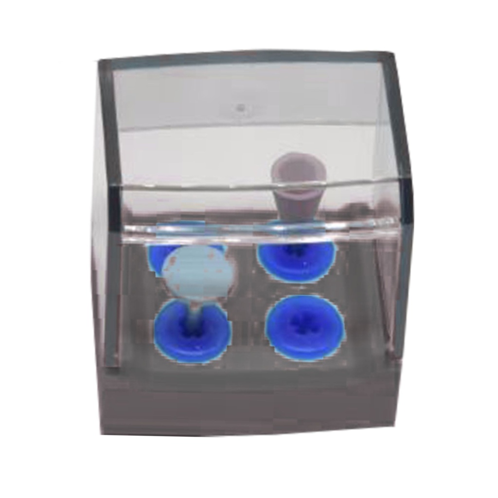 Equipment of high temperature and high pressure disinfection box, 4 Holes, Black | ErgoDenta