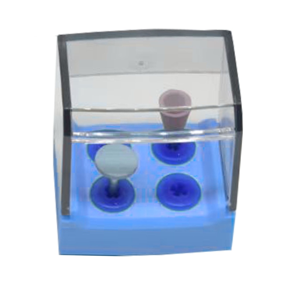 Equipment of high temperature and high pressure disinfection box, 4 Holes, Blue