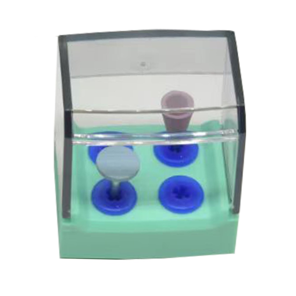 Equipment of high temperature and high pressure disinfection box, 4 Holes, Green | ErgoDenta
