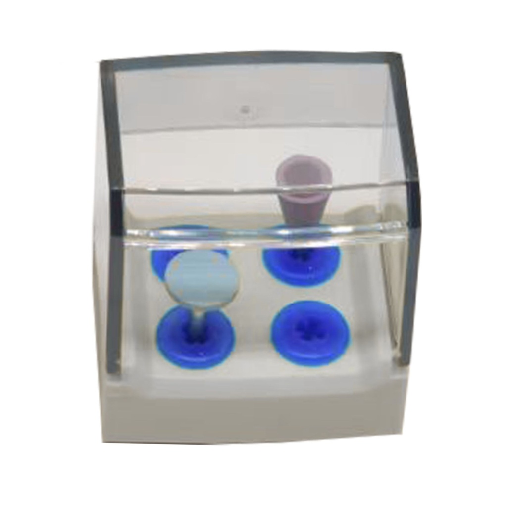 Equipment of high temperature and high pressure disinfection box, 4 Holes, Grey | ErgoDenta