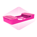 ErgoTray 5, 180x86x26mm, Pink