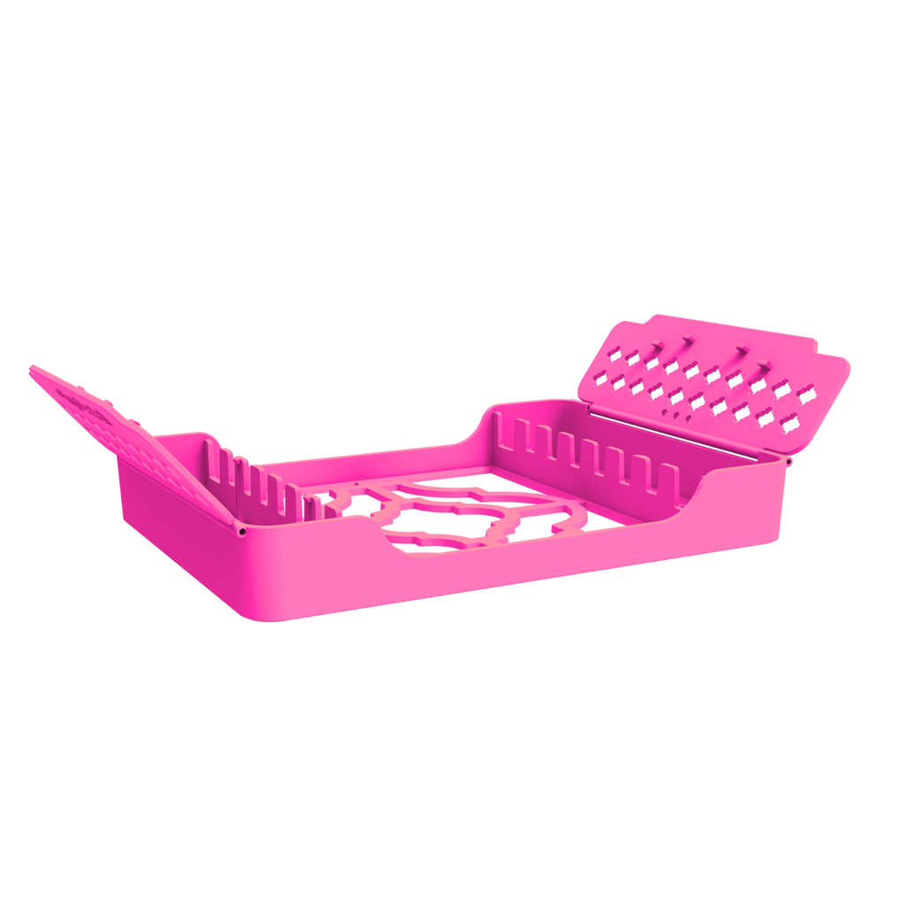 ErgoTray 8, 180x136x26mm, Pink