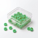 Color Coded Rings, Large, 25 pcs/box — Green | ErgoDenta