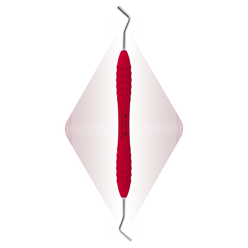 Plugger, Cylindrical, 1.8-2.5mm | ErgoDenta