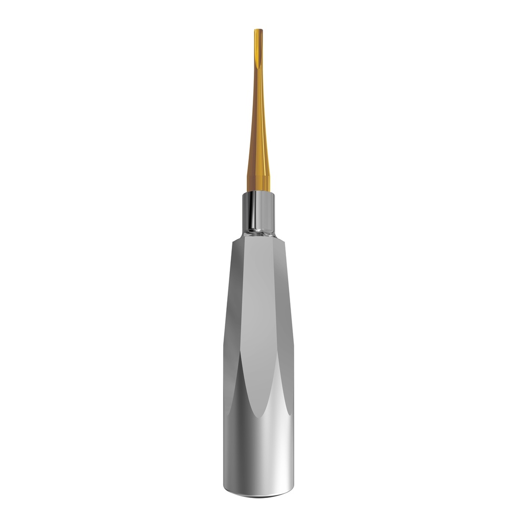 Luxating Elevator Gold, Straight, 3mm — Standard Handle | ErgoDenta
