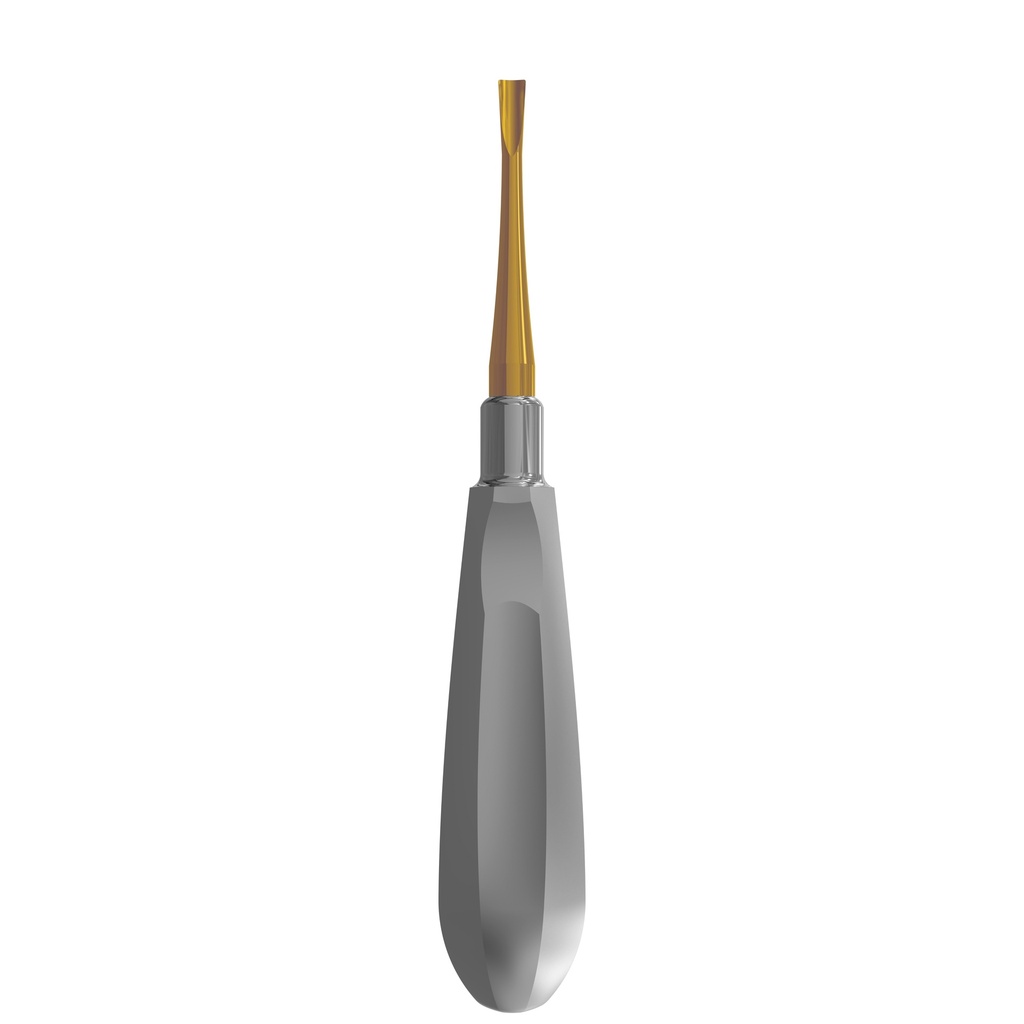 Standard Luxating Elevator Gold, Straight, 5mm