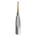 Luxating Elevator Gold, Straight, 5mm — Standard Handle | ErgoDenta