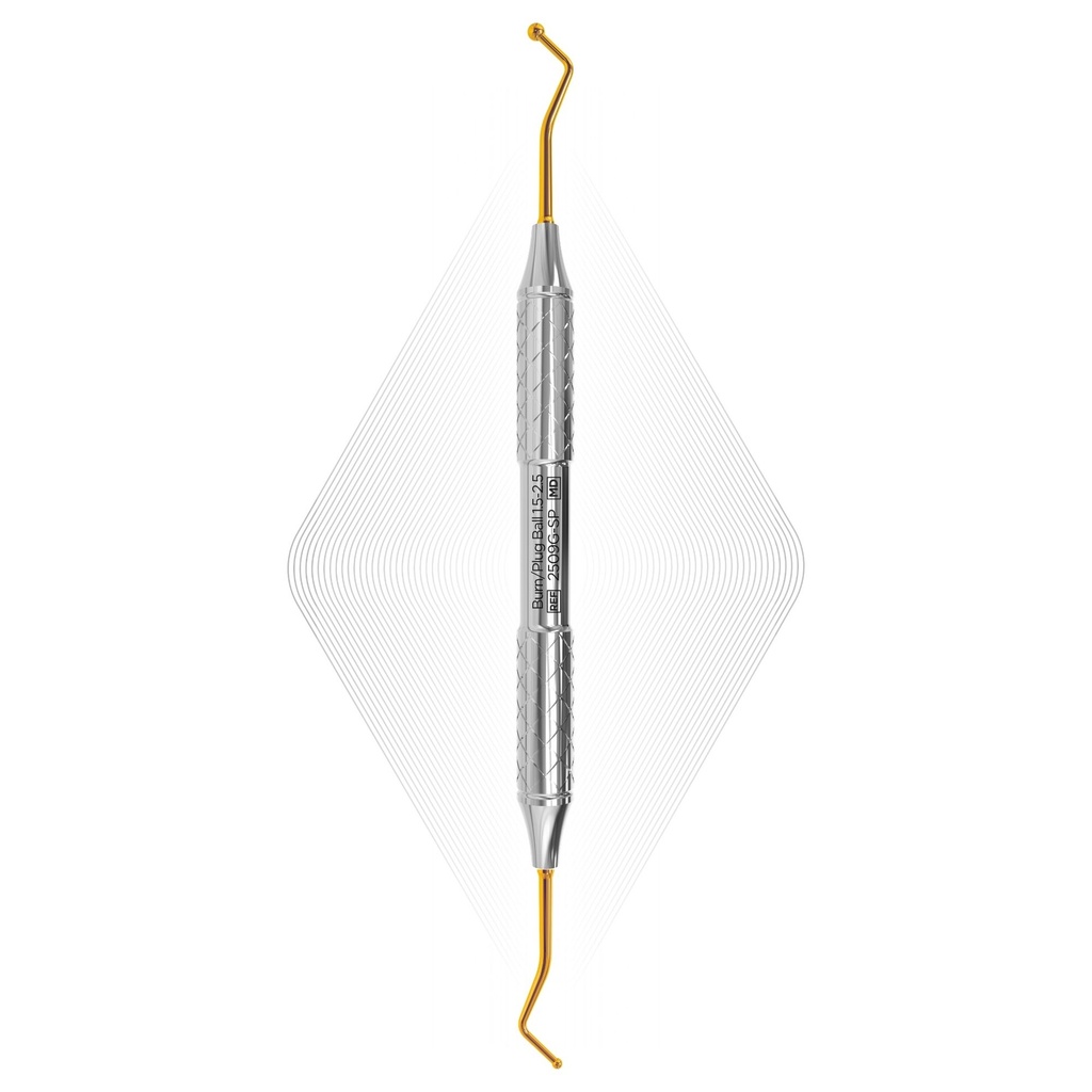 Burnisher & Plugger, Ball ended, 1.5-2.5mm | ErgoSlip
