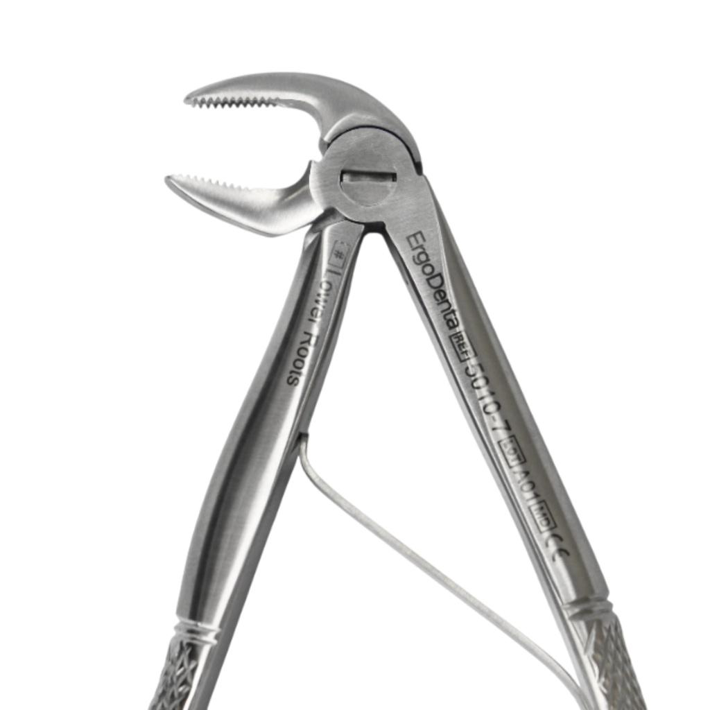 Fig. 7, Lower Roots | Child Extraction Forcep | ErgoDenta