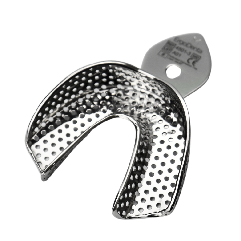 Perforated Impression Tray, Lower Jaw, Medium