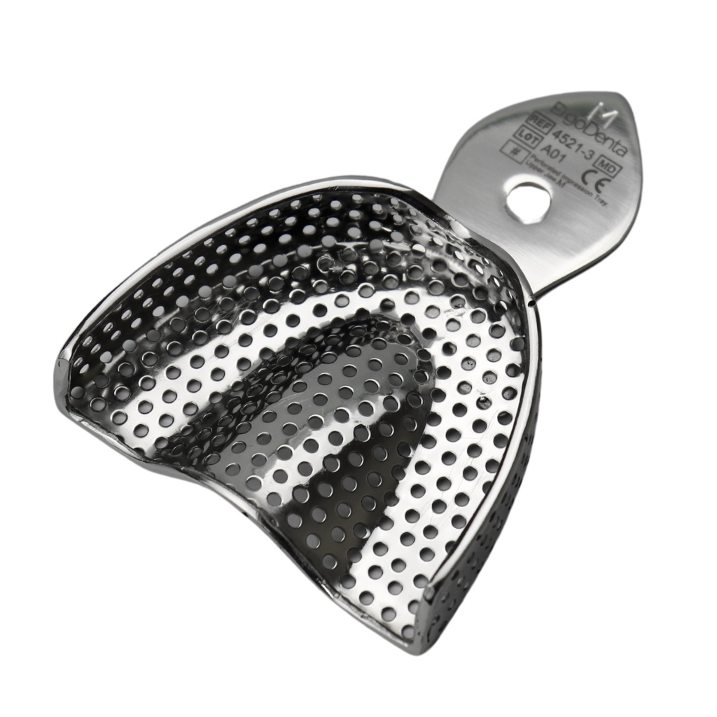 Perforated Impression Tray – Upper Jaw – Size M
