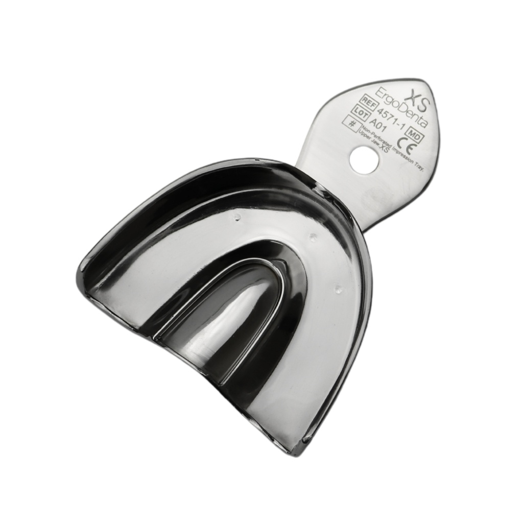 Non-Perforated Impression Tray, Upper Jaw, Extra Small