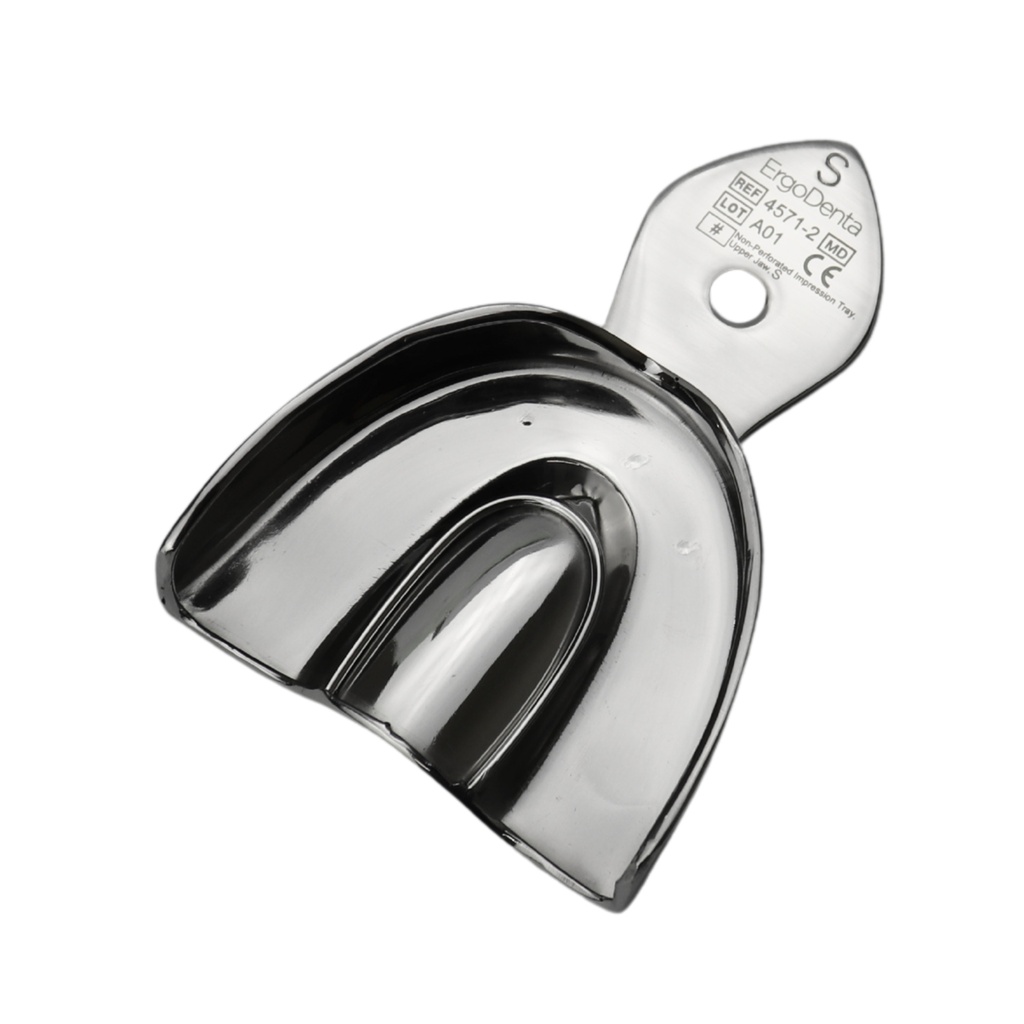 Non-Perforated Impression Tray – Upper Jaw – Size S