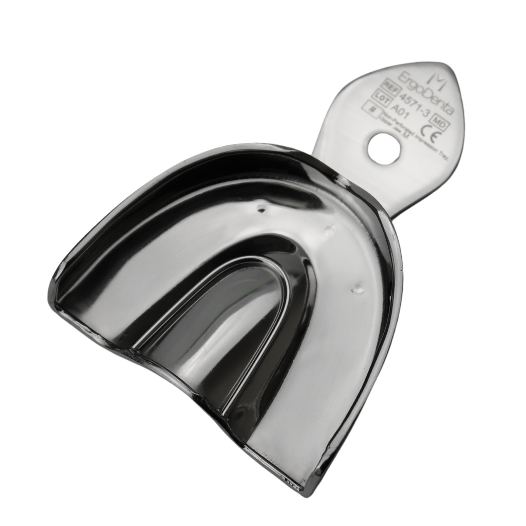 Non-Perforated Impression Tray, Upper Jaw, Medium
