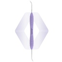 Micro Surgical Periosteal elevator 1.8mm-2.8mm, with ErgoX Lilac Blue Handle