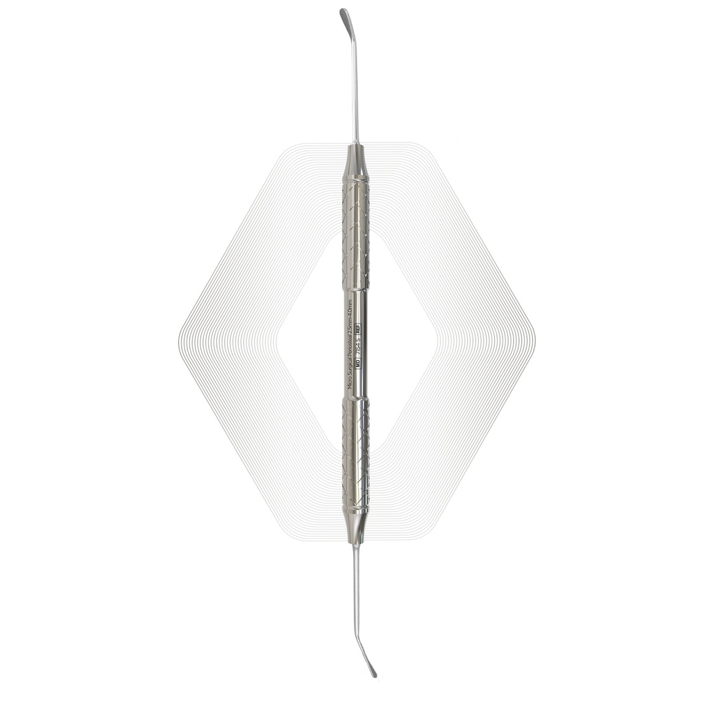 Micro Surgical Periosteal elevator 2.5mm-4.0mm, with ErgoSteel Mini Handle