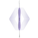 Zucchelli Periosteal Elevator, with ErgoX Lilac Blue Handle