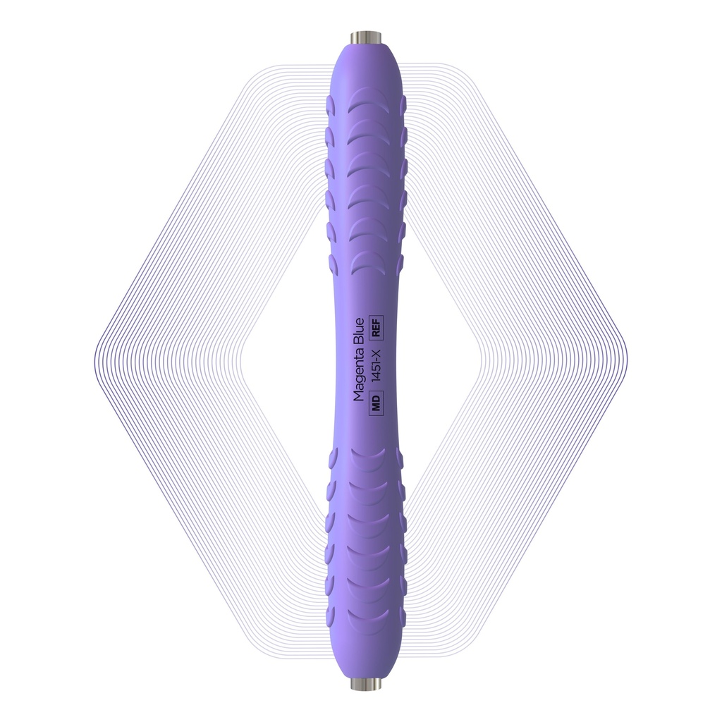 Ergo X - ErgoTip handle, Magenta Blue