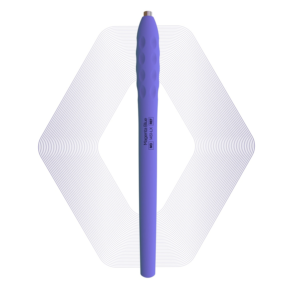 ErgoLX Plus - ErgoTip Handle, Single-end, Magenta Blue | ErgoTip